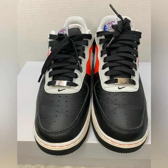 Nike Air Force 1 Black Chile Red NBA 75th Anniversary DC8874-100Men\'s Sz 8.Rare $_57.PNG?set_id=880000500F main image 2